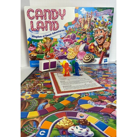 Candy Land COMPLETE Milton Bradley 2010 Kids Children's Classic Board Game